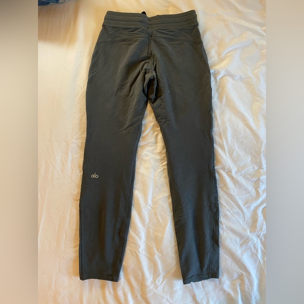 ALO Yoga Gray Track Pants - Picture 2 of 4